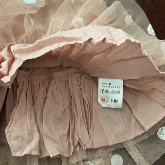 Blush Stella McCartney Baby Lined Baby Dress (3-9 Months) - Picture 3 of 4